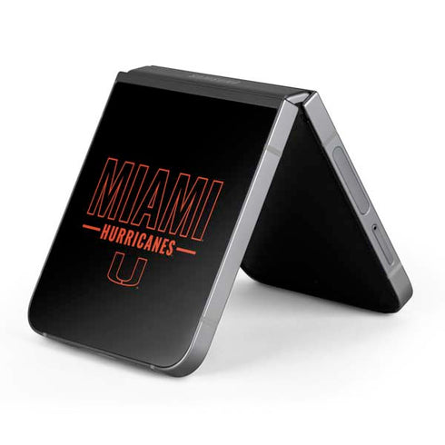 University of Miami Hurricanes Galaxy Z Flip6 Skin